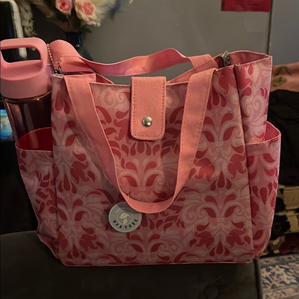 5 Piece Reusable Premium Insulated Heavy Duty Tote Lunch Bag Set By Eco One